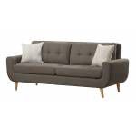 Deryn Sofa - Polyester - Grey
